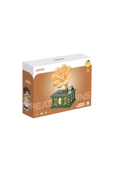 Klocki KOCO Gramofon retro 2351 element�w