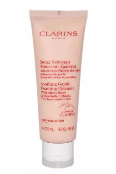 Clarins Soothing Gentle Foaming Cleanser delikatna pianka �agodz�ca do mycia twarzy 125 ml
