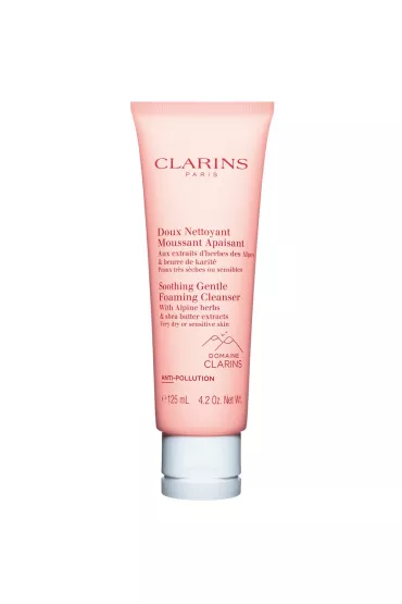 Clarins Soothing Gentle Foaming Cleanser delikatna pianka �agodz�ca do mycia twarzy 125 ml