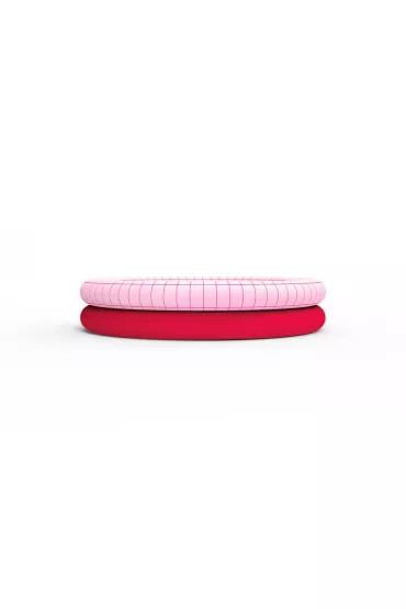 Quut Dmuchany basen duy r. 120 cm Dippy Cherry