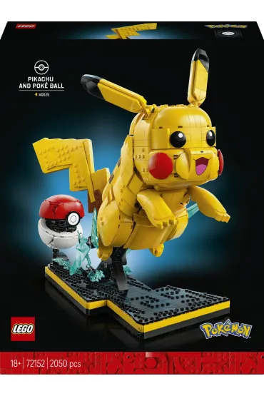 LEGO Pok�mon Pikachu i Pok�ball 72152