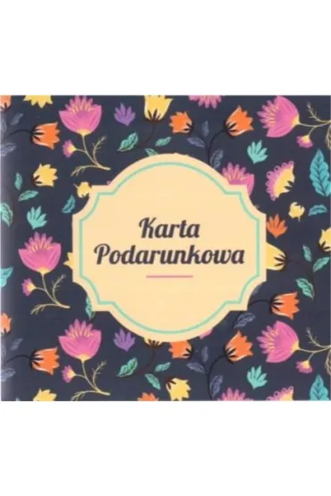 Henry Etui karta podarunkowa kwiaty 12x11cm