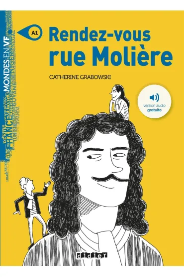 Audiobook LF Rendez vous rue Moliere ksi��ka + audio online A1 CD - Catherine Grabowski