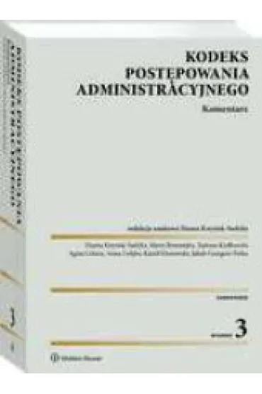 Kodeks post�powania administracyjnego. Komentarz