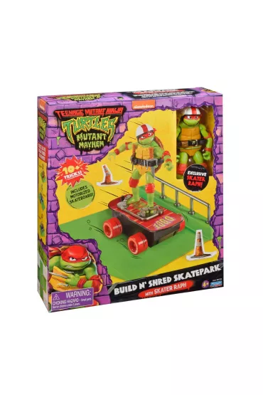 Wojownicze wie Ninja Skatepark Raphael, figurka Playmates