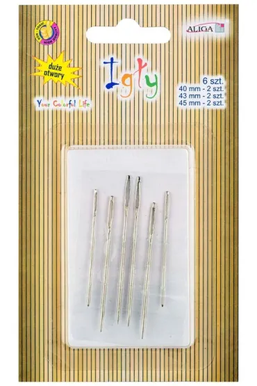 Aliga Zestaw igie� z du�ymi otworami IG-0934 6 szt.