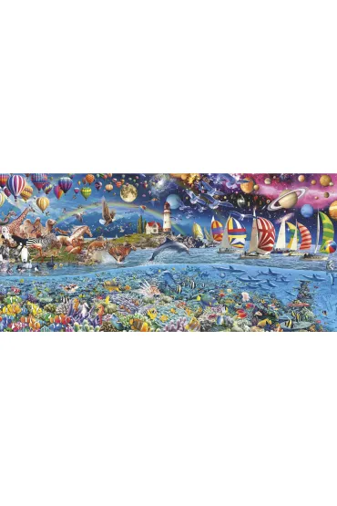 Puzzle 3000 el. Panorama - �ycie Educa