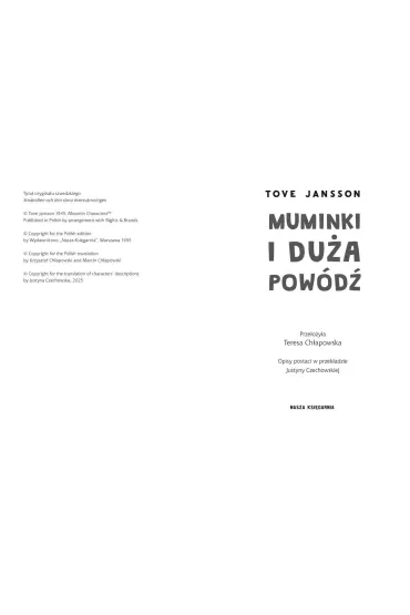 Muminki i du�a pow�d� - Tove Jansson
