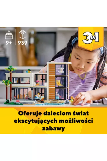 LEGO Creator 3 w 1 Nowoczesny dom 31153