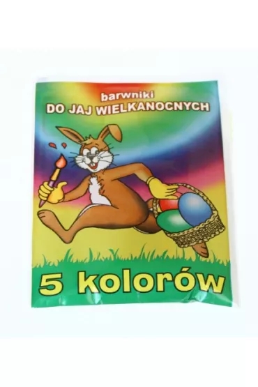 Koloron Barwniki do jajek 2g 5 kolor�w