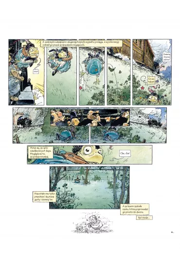 M�j pierwszy komiks 5+ Wielka ucieczka. O czym szumi� wierzby. Tom 3 - Michel Plessix