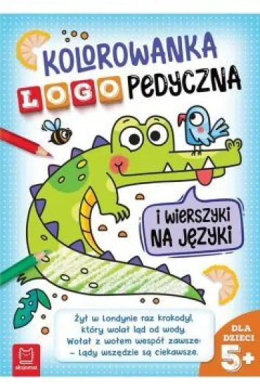 KOLOROWANKA LOGOPEDYCZNA I WIERSZYKI NA J�ZYKI - Bogus�aw Michalec