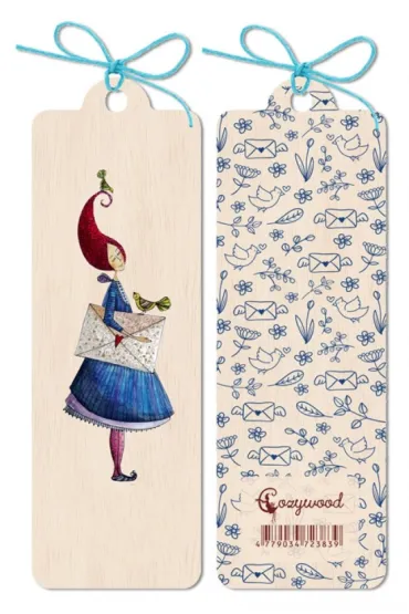 Cozywood Zak�adka drewniana List