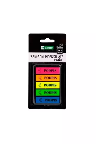 D.rect Zak�adki indeksuj�ce Podpis