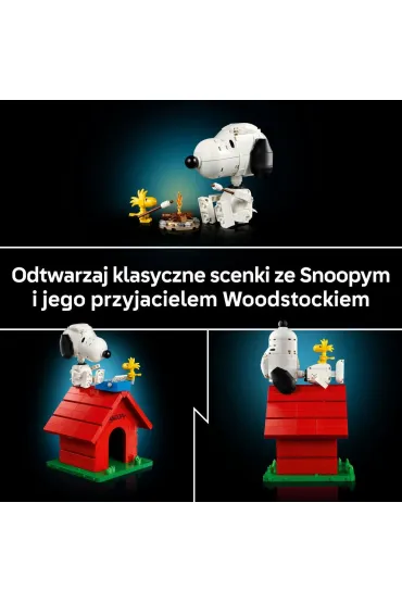 LEGO Ideas Fistaszki: Buda Snoopy`ego 21368