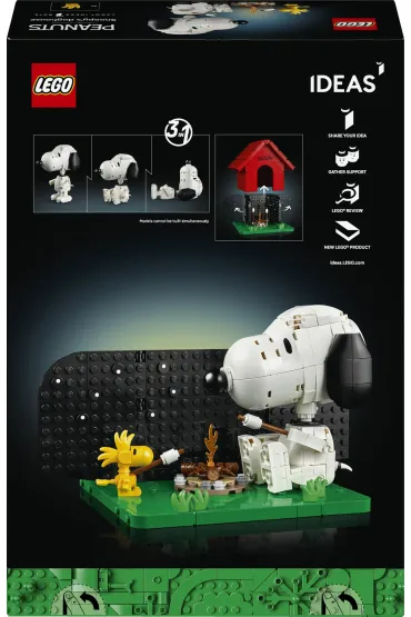 LEGO Ideas Fistaszki: Buda Snoopy`ego 21368