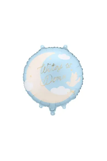 PartyDeco Balon foliowy pastylka Witaj w Domu 35x35cm