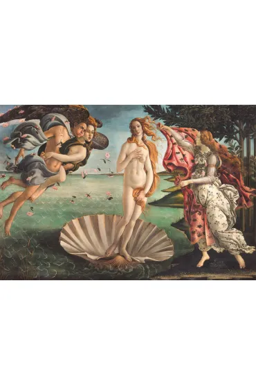 Puzzle 2000 el. Muzeum Botticelli. The birth of Venus 32572 Clementoni