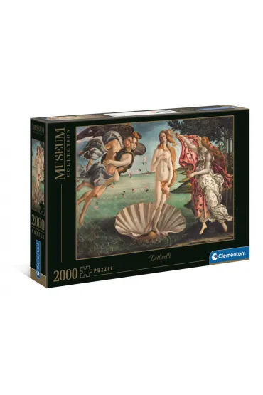 Puzzle 2000 el. Muzeum Botticelli. The birth of Venus 32572 Clementoni