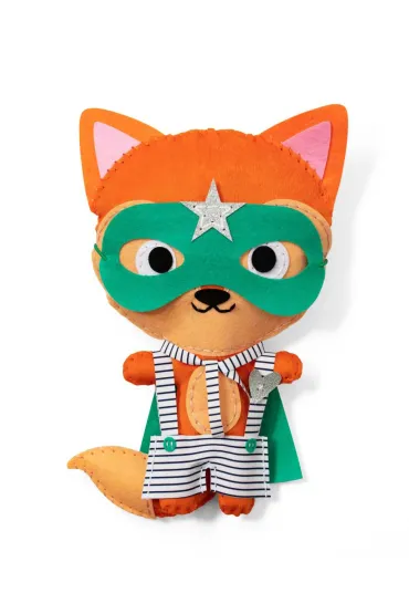 Maskotka do szycia Lisek Sacha Avenue Mandarine