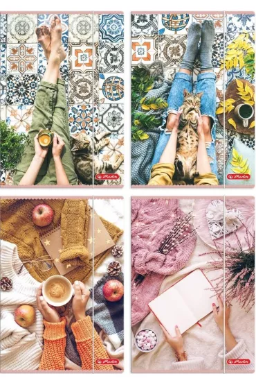 Herlitz Teczka A4 z gumk� Flat Lay