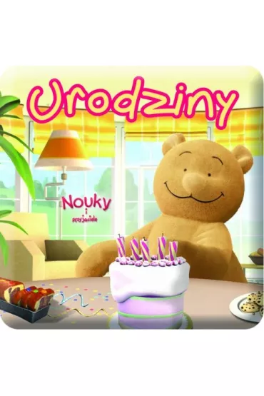 Nouky i przyjaciele. Urodziny. Ksi��eczka k�pielowa - Wiktoria Mi�dzybrodzka