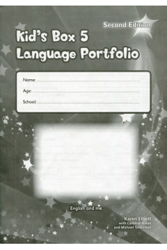 Kid's Box 2ed 5 Language Portfolio