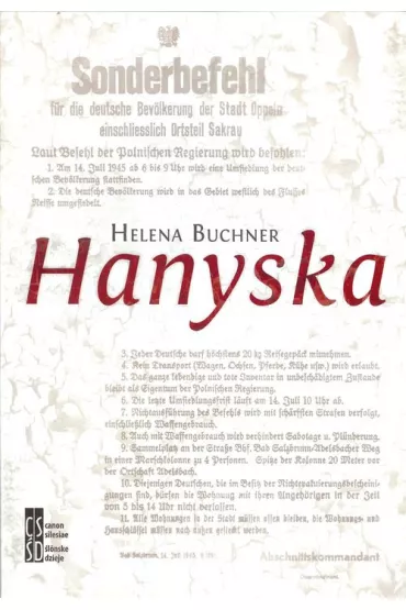 Hanyska - Helena Buchner