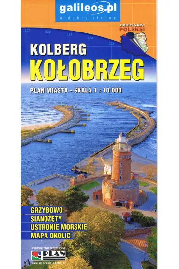 Ko�obrzeg /Ustronie Morskie 1: 10 000 plan 2024