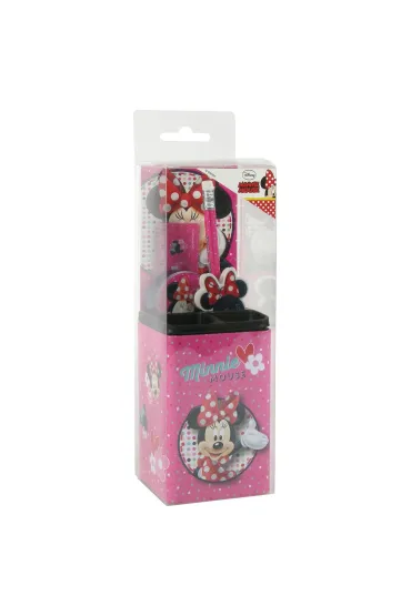 Derform Zestaw 4 przybor�w szkolnych w puszce Minnie 16