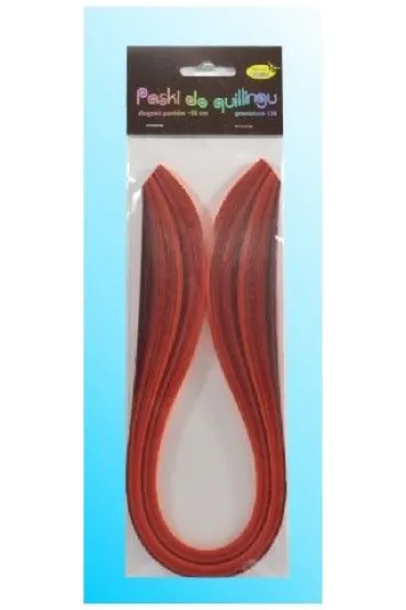 Galeria Hobby Paski do quillingu czerwone 3 mmx50 cm