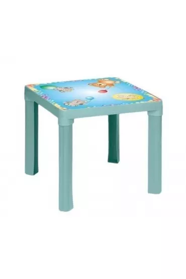 Stolik plastikowy pastel turkus 3Toysm