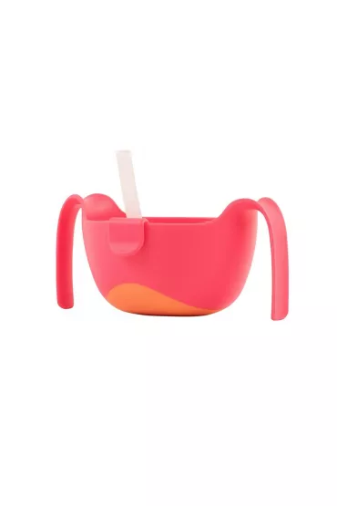 b.box Miseczka ze s�omk� Strawberry Shake