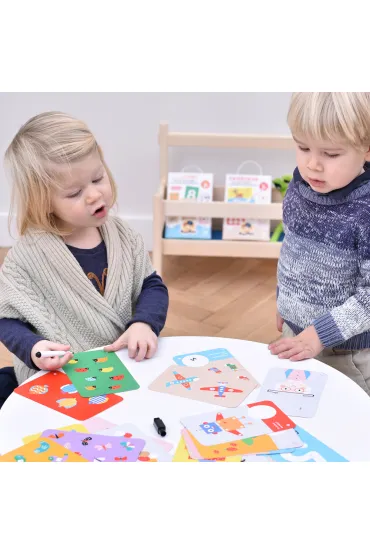 CzuCzu Poznaj� cyfry Zabawy edukacyjne z pisakiem zmazywakiem 3+