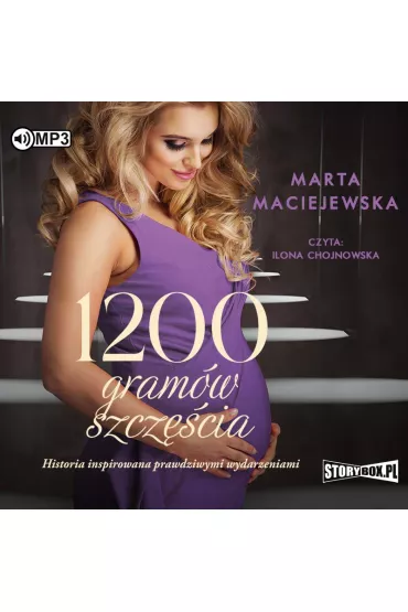Audiobook 1200 gram�w szcz�cia CD - Marta Maciejewska
