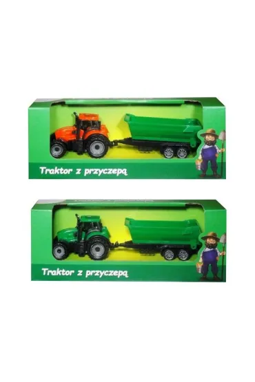 Traktor z przyczep� Swede