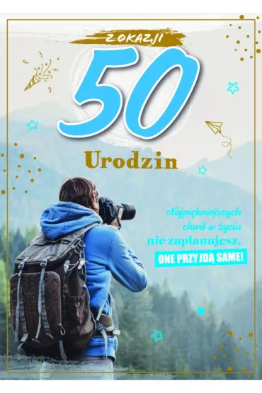 Armin Style Karnet Urodziny 50
