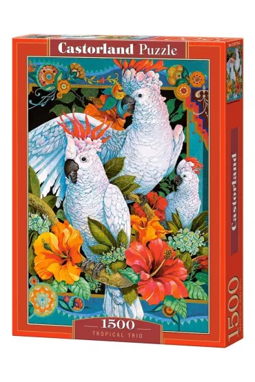Puzzle 1500 el. Tropical Trio Castorland