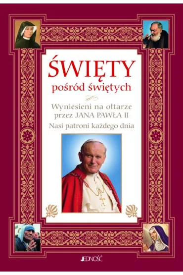 �wi�ty po�r�d �wi�tych. Wyniesieni na o�tarze przez Jana Paw�a II. Nasi patroni ka�dego dnia - Hubert Wo��cewicz