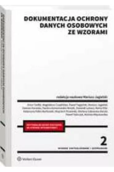 Dokumentacja ochrony danych osobowych ze wzorami - Mariusz Jagielski