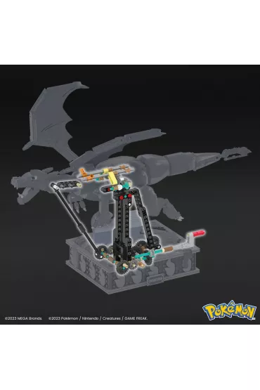 MEGA Pokemon Mechaniczny Charizard z ruchem Zestaw klockw HMW05