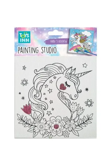 Zestaw do malowania Canvas Unicorn Flowers Stnux