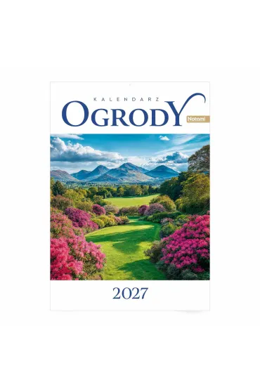 Kalendarz 2027 �cienny A4 Ogrody