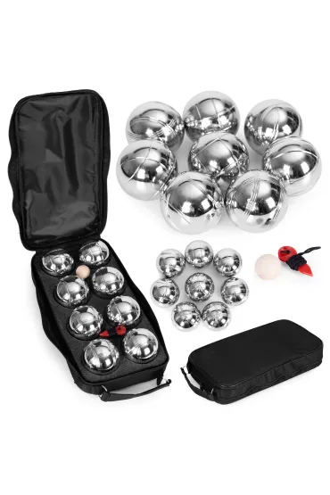 Zestaw do gry w bule kule boules petanque 8 szt. + etui i akcesoria Multistore