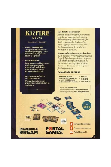 Kinfire Delve: Zagroda Pogardy Portal Games - Kevin Wilson