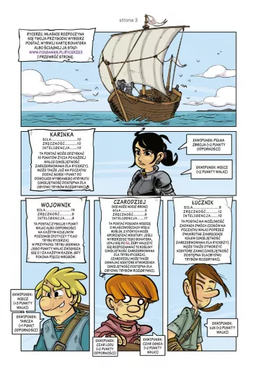 Komiksy paragrafowe Rycerze 3. Ukryte miasto