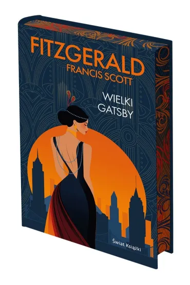 Wielki Gatsby. Edycja kolekcjonerska (barwione brzegi) - Francis Scott Fitzgerald