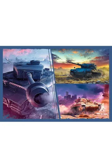 Puzzle 2x200 el. Pancerna misja Trefl
