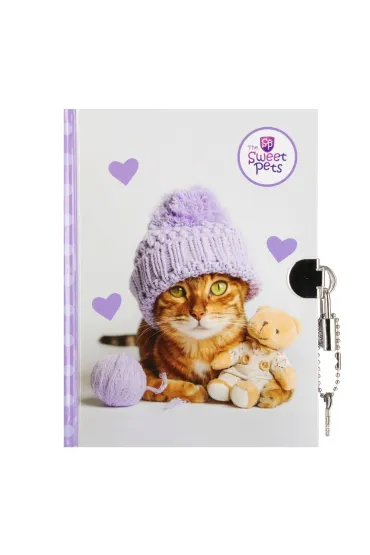 Beniamin Pami�tnik z zak�adk� i k��dk� The Sweet Pets - Kot