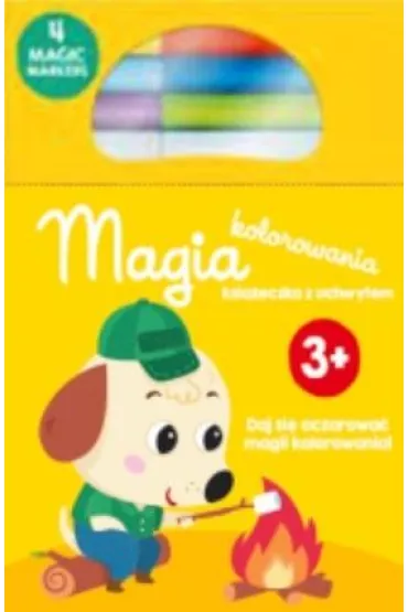 Magia kolorowania z flamastrami 3+ ��ta